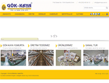Tablet Screenshot of gok-kaya.com